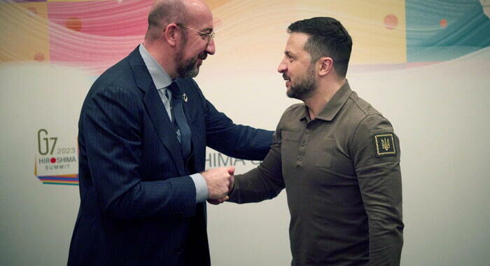Michel a Zelenksy, ‘sostegno Ue a Kiev è di lungo termine’