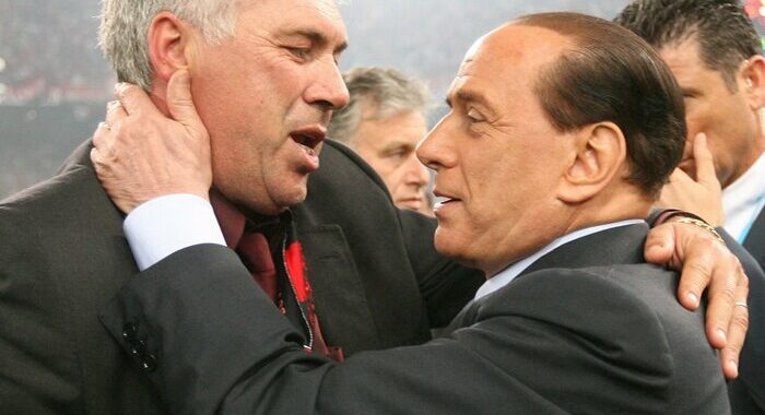 Berlusconi: Ancelotti, ‘ironico, leale, sincero’