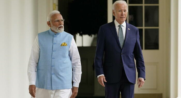 Biden, partnership Usa-India la più forte di tutti i tempi