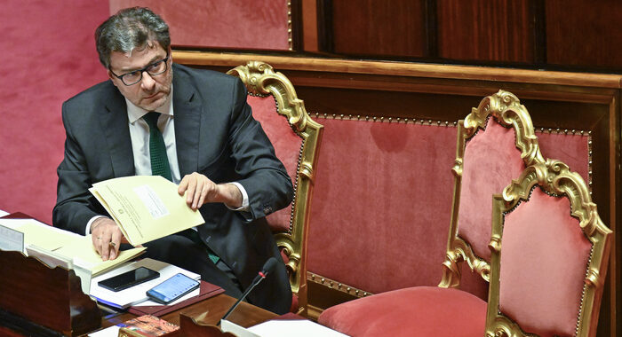 Giorgetti, ‘non rinunceremo a nessun finanziamento del Pnrr’