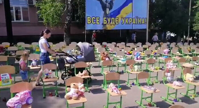 Kiev, oltre 1000 bambini feriti da inizio guerra, 487 morti
