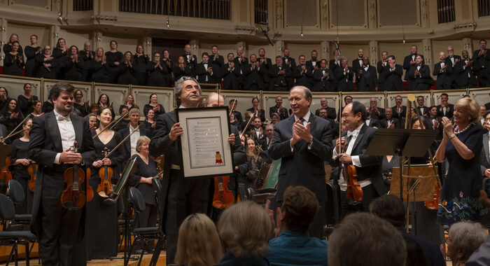 Riccardo Muti direttore emerito della Chicago Symphony Orchestra