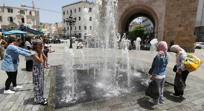 Caldo: temperature record in tutta la Tunisia