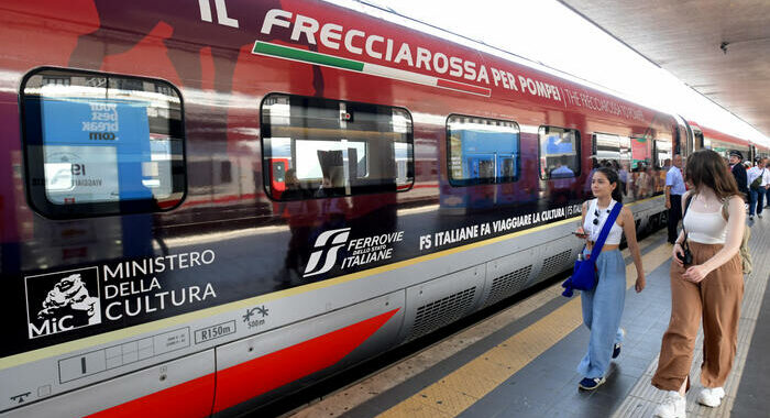 Dal 6 agosto il Frecciarossa Roma-Pompei ogni domenica