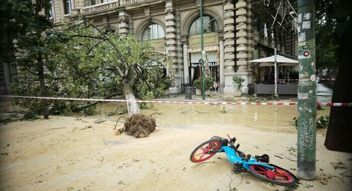 Dopo tempesta chiuso per sicurezza Castello Sforzesco a Milano