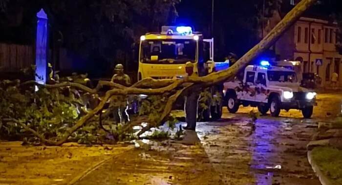 Maltempo in Fvg, 900 chiamate soccorso nella notte