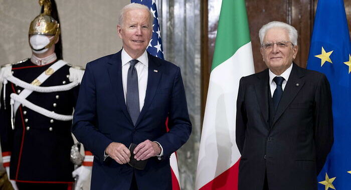 Mattarella, vincolo transatlantico solida ancora per la pace