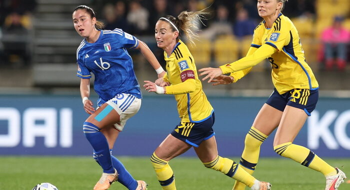 Mondiali di calcio donne: la Svezia travolge l’Italia 5-0