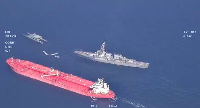 Usa, l’Iran ha sequestrato una nave commerciale nel Golfo