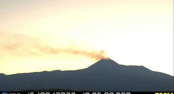 Etna: Ingv, ‘ampie oscillazioni del tremore vulcanico’