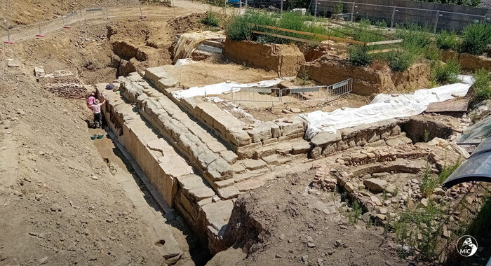 Scoperto un tempio romano nella città di Plauto