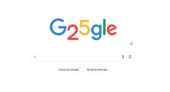 Dalla ricerca web all’IA, oggi Google festeggia 25 anni