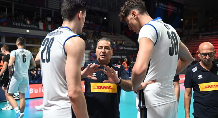 Eurovolley: Italia-Olanda 3-2, azzurri in semifinale