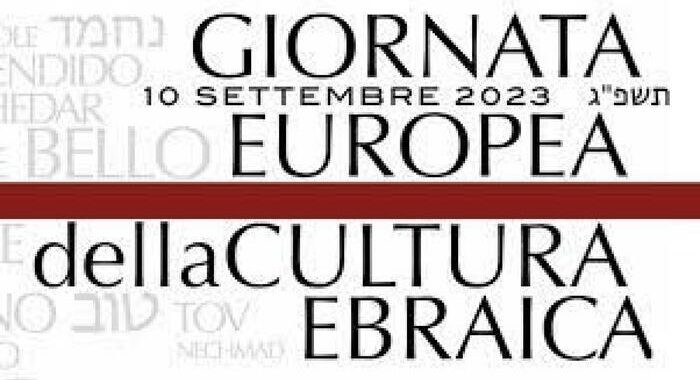 Il 10/9 Giornata europea cultura ebraica, tema è ‘la bellezza’