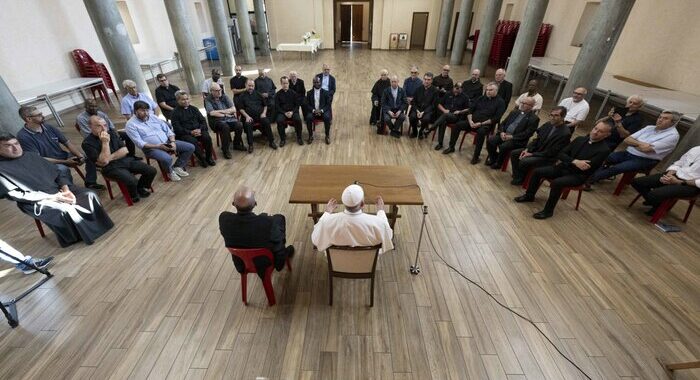 Il Papa a sorpresa nella Primavalle di Michelle Causo