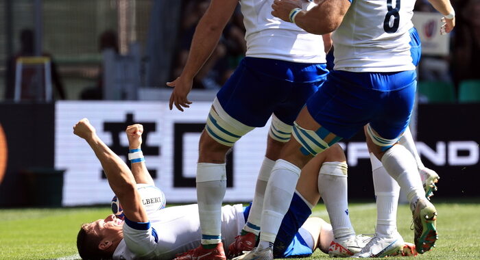 Mondiali rugby: Italia parte con vittoria, Namibia ko 52-8