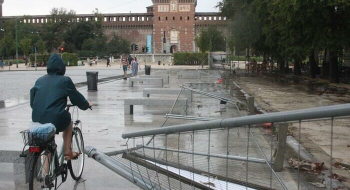 Temporali in arrivo, domani allerta arancione in Lombardia