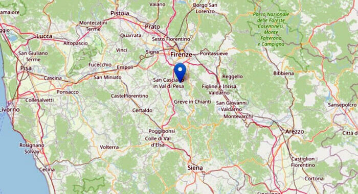 Terremoto di magnitudo 4.8 in provincia di Firenze