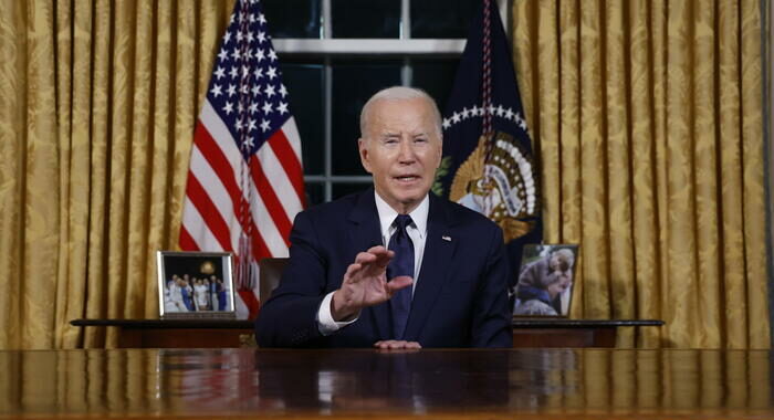 Biden, ‘non mollare sulla pace, soluzione è due Stati’