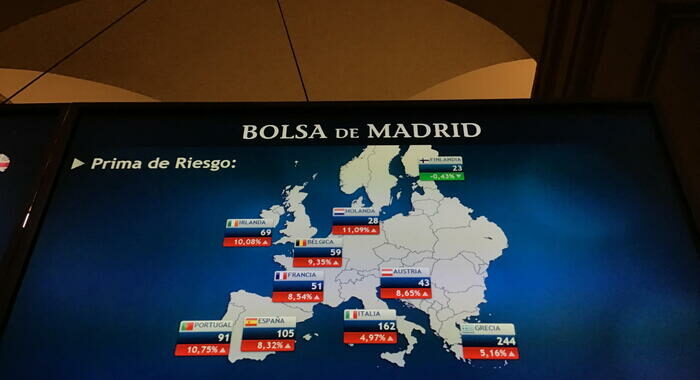 Borsa: Europa debole in chiusura, Parigi -1,36%, Londra -0,86%