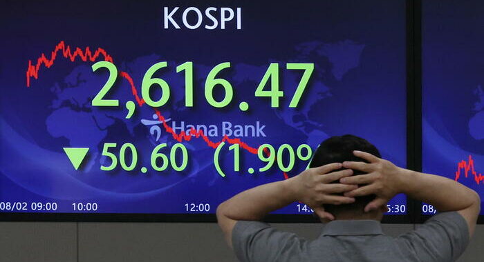 Borsa: l’Asia in rosso con i rischi di escalation in Israele