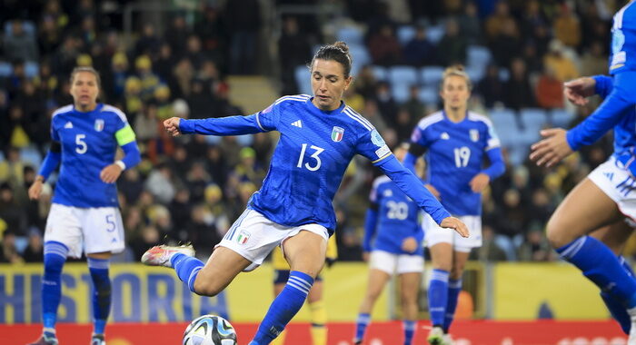 Calcio donne: Nations; Svezia-Italia 1-1