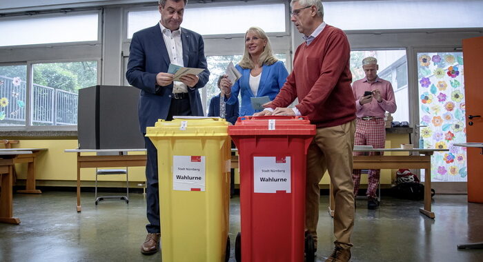 Exit poll, ‘in Baviera vince la Csu col 37%, vola l’Afd’