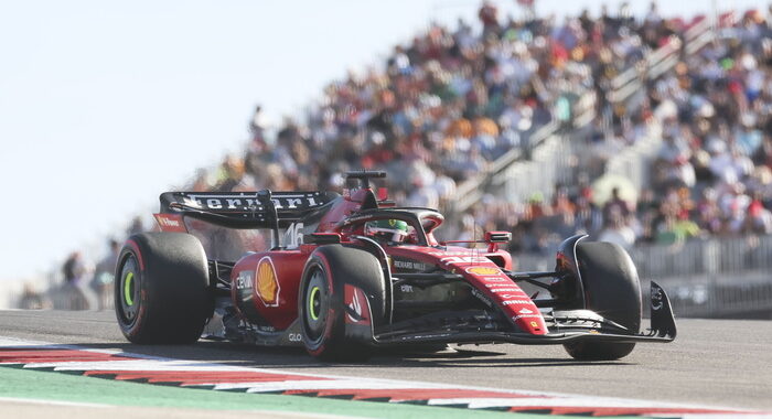 Gp Usa: la Ferrari di Leclerc in pole position