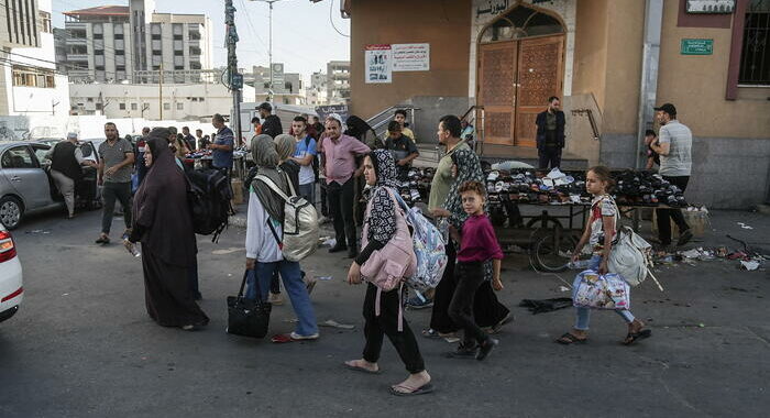 Israele, l’evacuazione di Gaza City richiederà tempo