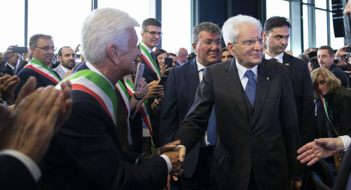 Mattarella, attuare il Pnrr, più importante del piano Marshall