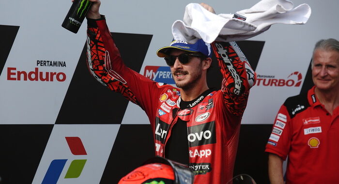 MotoGp:Australia, Bagnaia ‘non m’aspettavo tornare già in testa’