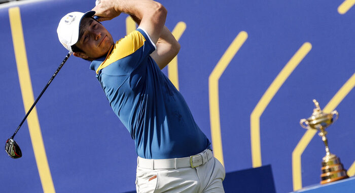 Ryder Cup: Hovland show, l’Europa va 11.5-5.5