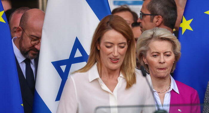 Von der Leyen e Metsola in Israele, dobbiamo fermare Hamas