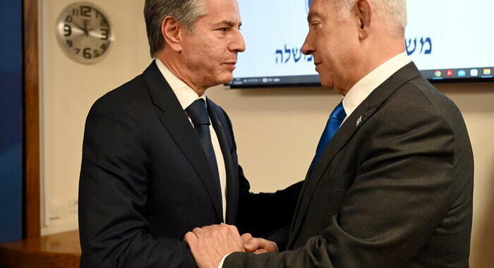 Iniziato l’incontro Netanyahu-Blinken