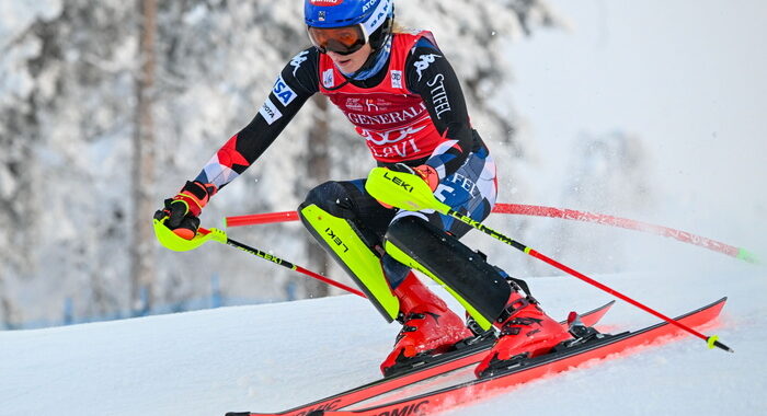 Sci: Shiffrin vince slalom 2 di Levi, azzurra Peterlini 12/a