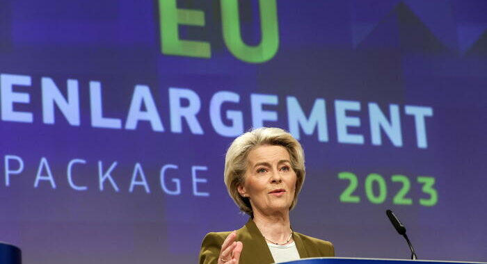 Von der Leyen, l’allargamento è strategia vitale per l’Ue