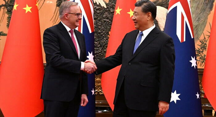 Xi Jinping incontra a Pechino il premier australiano