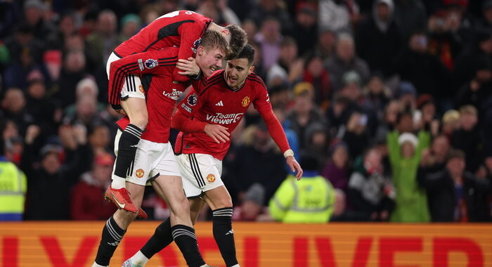 Calcio: da 0-2 a 3-2, il Manchester United rimonta l’Aston Villa