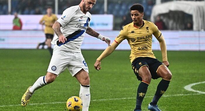 Calcio: Genoa-Inter 1-1