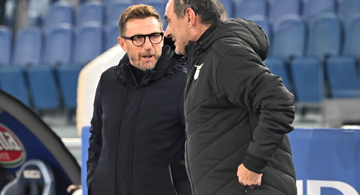 Calcio: Lazio; Sarri, orgoglioso reazioni stadio e squadra