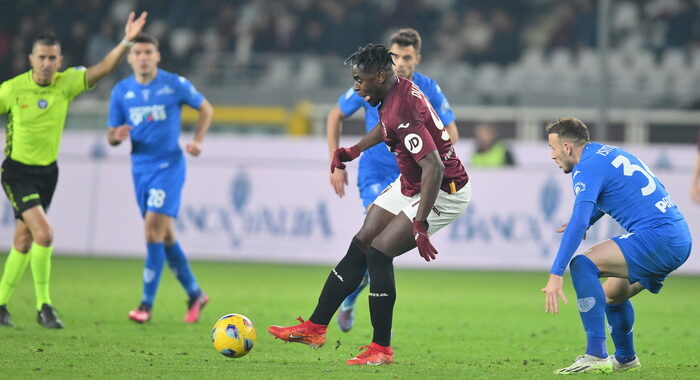 Calcio: Torino-Empoli 1-0