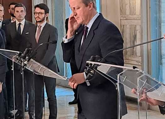 Cameron, cessate il fuoco sostenibile è senza Hamas