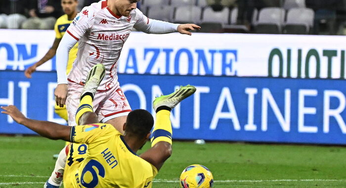 Serie A: la Fiorentina batte il Verona, 2-2 in Udinese-Sassuolo