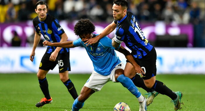1-0 al Napoli, l’Inter vince la Supercoppa