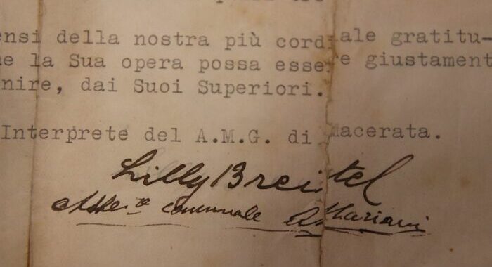 Da lettera del 1944 scopre che padre aiutò ebrei e prigionieri