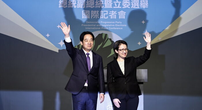 Lai, ‘determinati a tutelare Taiwan da minacce della Cina’