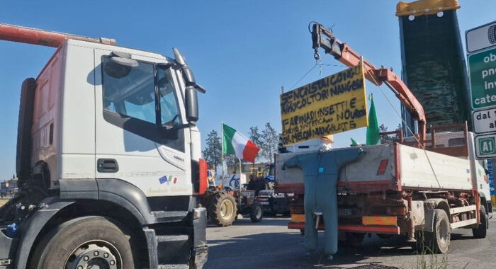 Riaperto il casello di Orte sull’A1 dopo protesta trattori