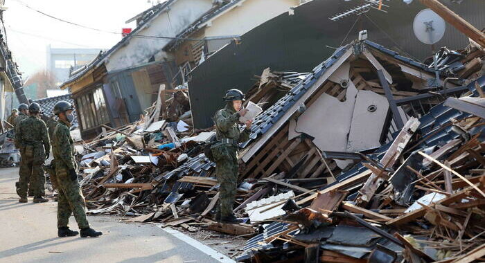 Ultra 90enne trovata viva sotto le macerie del sisma in Giappone
