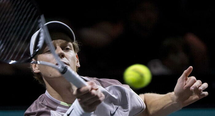 Tennis: Sinner in finale a Rotterdam, sarà n.3 al mondo