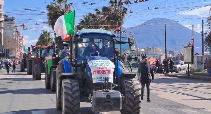 Trattori a Napoli, distribuiranno frutta ai poveri